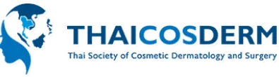 Thaicosderm, defined as Thai Society of Cosmetic Dermatology and Surgery logo