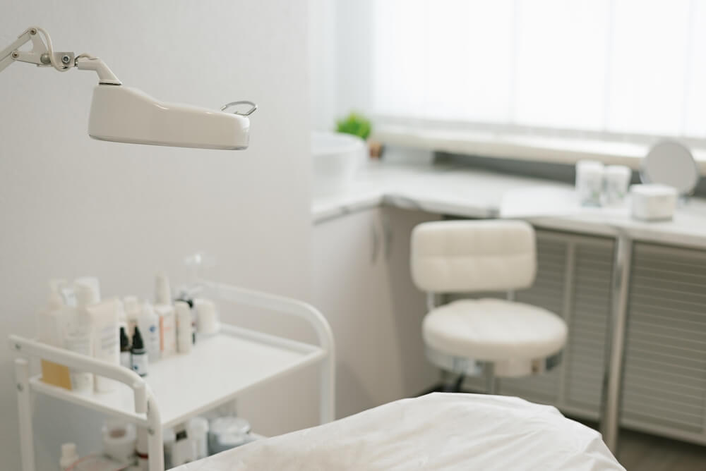 An interior of the aesthetic clinic